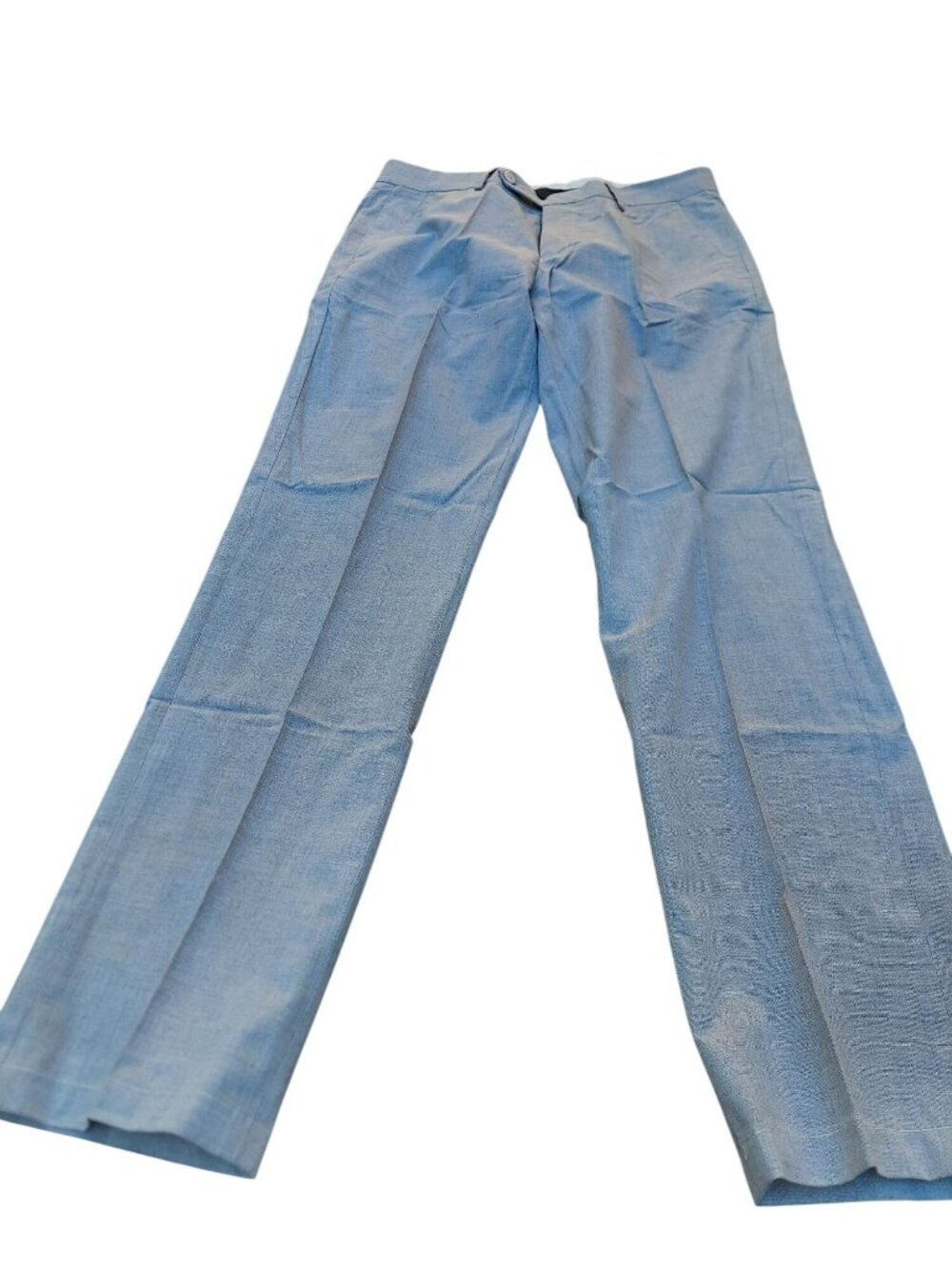 Peter England Mens Slim Fit Gray Formal Trousers - Gold Seal Edition 1413